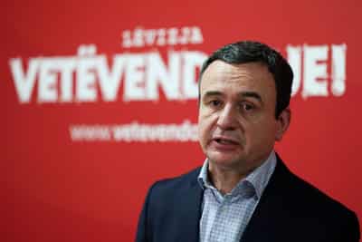 Image for Kosovo parliament votes in new government after year of deadlock