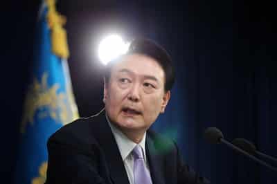 Image for South Korea court sentences ex-President Yoon to 5 years in prison for obstruction