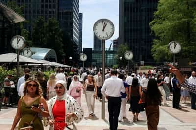 Image for UK business morale hits four-month high in July, Lloyds survey shows