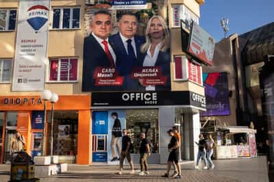 Image for Bosnia votes Sunday in election that could affect EU bid
