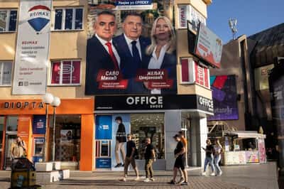 Image for Bosnia votes Sunday in election that could affect EU bid