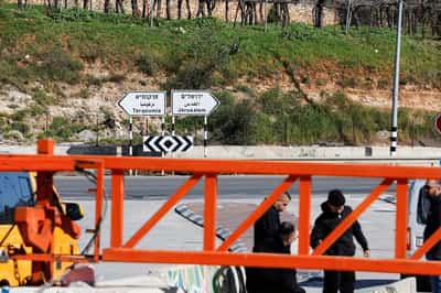 Image for Israeli settler violence rises in West Bank under Iran war curbs