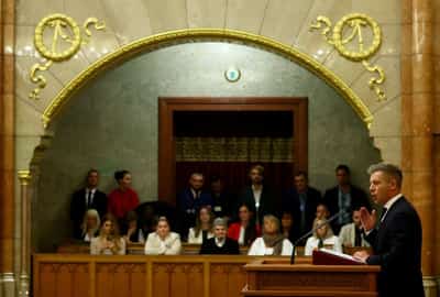 Image for Hungary to cut the deficit below 5% of GDP in Magyar's first budget plan
