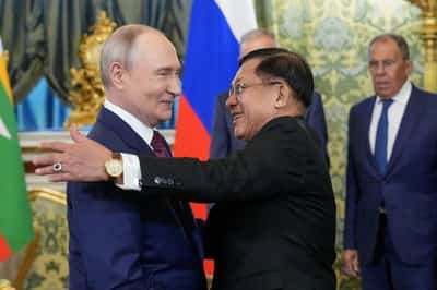 Image for Myanmar military offensive targets land for Russia-backed port project