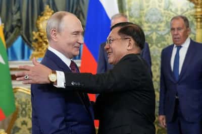 Image for Myanmar military offensive targets land for Russia-backed port project