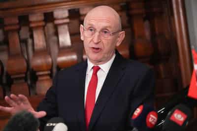 Image for UK supported French operation to board sanctioned Russian tanker, minister says