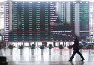 Image for Asia stocks ease off 5-week top, dollar near 1-mth lows