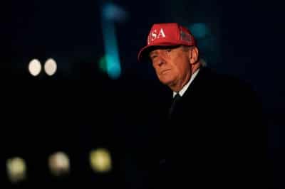 Image for Trump says Putin may be helping Iran a bit