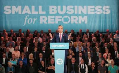 Image for Nigel Farage's Reform lands one of Britain's biggest ever political donations
