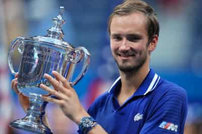 Image for Tennis-Medvedev wins U.S. Open to end Djokovic calendar Grand Slam bid