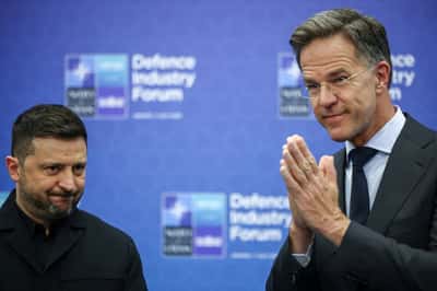 Image for Rutte, Zelenskiy to attend Ukraine 'Coalition of the Willing' meeting, Elysee says