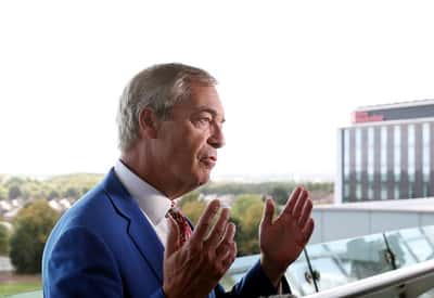 Image for Farage's Reform UK admits failings over donations but denies breaking law