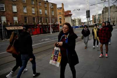 Image for Irish economy shrank 1% in first three months q/q