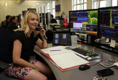 Image for KASABIAN HITS THE PHONES FOR WAR CHILD ON AVIATE TRADING FLOOR