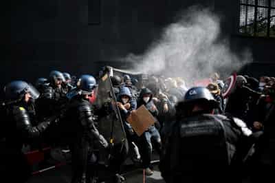 Image for Wealthy French quit failing state schools squeezed by pensions and austerity