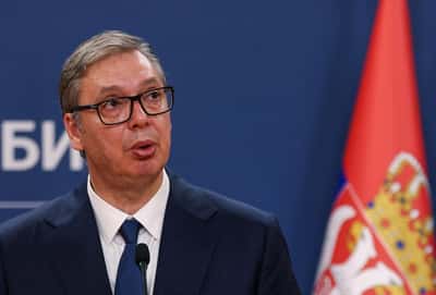 Image for Serbia's Vucic raps 'uncivilised' UN court over handling of Mladic death