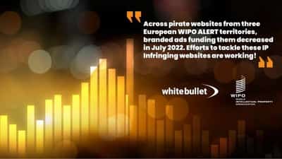 Image for White Bullet releases Ad Funded Piracy Report for World Intellectual Property Organisation (WIPO)