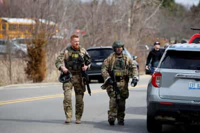 Image for Michigan synagogue, Virginia university targeted in unnerving day of US violence