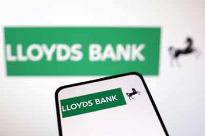 Image for Lloyds reports third-quarter profit rise as Britain's banks face higher taxes