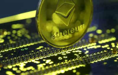 Image for Cryptocurrency Ethereum hits record high, lifted by bitcoin, institutional demand