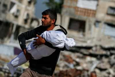 Image for Gaza ceasefire talks resume as Israeli assault kills hundreds in 72 hours