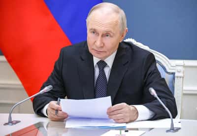 Image for Russia and Kazakhstan will sign nuclear power deal during Putin trip, Kremlin says