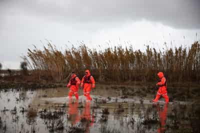 Image for One dead in floods in Albania as rain and snow grip Balkans