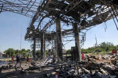 Image for Russian attacks kill six in three different regions, officials say