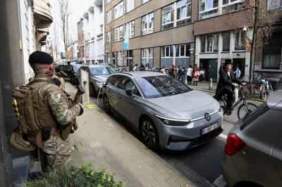 Image for Two minors arrested in connection to suspected antisemitic arson in Antwerp, Belgian official says