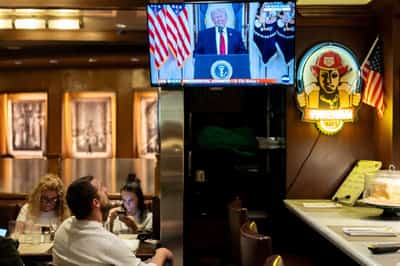 Image for Takeaways from Trump's speech on Iran