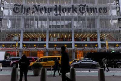 Image for Trump files $15 billion defamation case against New York Times, Penguin Random House