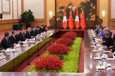 Image for China's Xi, Swiss president praise trade deal that boosts access