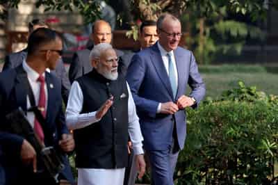 Image for Germany's Merz floats possibility of EU-India trade deal by end of January