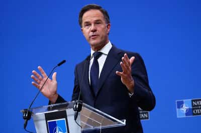 Image for NATO needs 400% increase in air and missile defence, Rutte will say in London