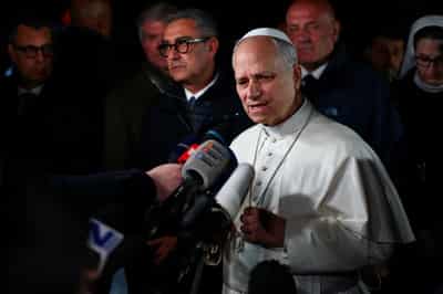Image for Pope Leo calls Trump's threat against Iran 'truly unacceptable'
