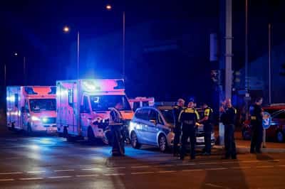 Image for Vehicle drives into crowd at Berlin Pride festival, causing injuries, police say