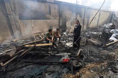 Image for Germany, France, Britain call on Israel to allow aid into Gaza