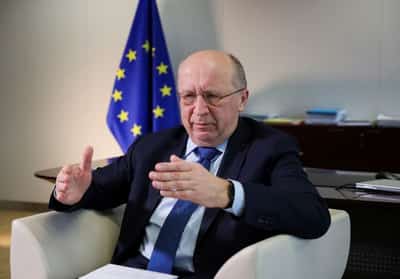Image for EU eastern states agree on need for 'drone wall', bloc's defence chief says