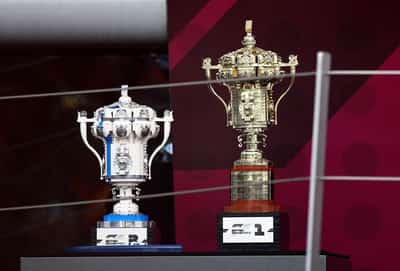 Image for Motor racing-F1 drivers given trophies made of LEGO at British GP