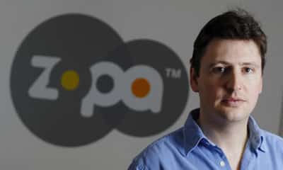 Image for ZOPA’S PEER-TO-PEER LENDING HITS BILLION DOLLAR MARK