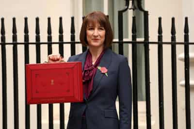 Image for High-stakes budget in store for edgy UK markets