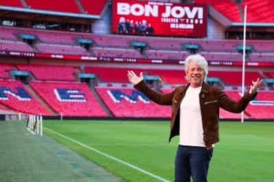 Image for Jon Bon Jovi 'grateful and humble' to tour again after vocal cord surgery