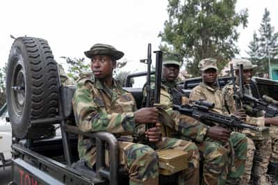Image for M23 rebels pull out of peace talks with Congo after EU sanctions