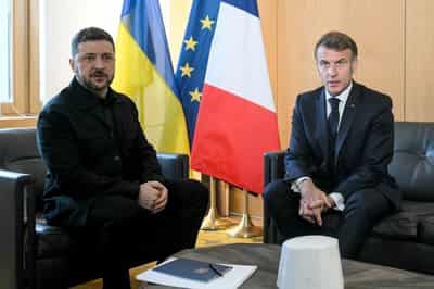Image for Ukraine signs deal to obtain 100 French-made Rafale warplanes