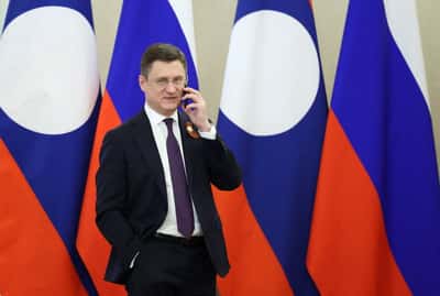 Image for Russia's Novak meets Saudi oil minister, says demand outlook is unclear