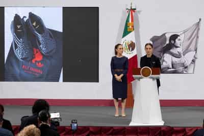Image for Mexico wants Adidas to pay up after Mexican-American designer launches Indigenous-inspired shoe