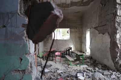 Image for Trump says it may never be known who was at fault for strike on girls' school in Iran