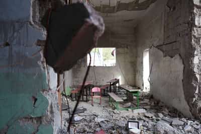 Image for Trump says it may never be known who was at fault for strike on girls' school in Iran