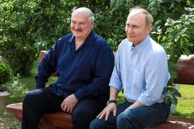 Image for Putin discusses agreements to meet with Trump in call with Lukashenko