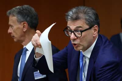 Image for Italy's debt burden rising at alarming rate, economy minister says